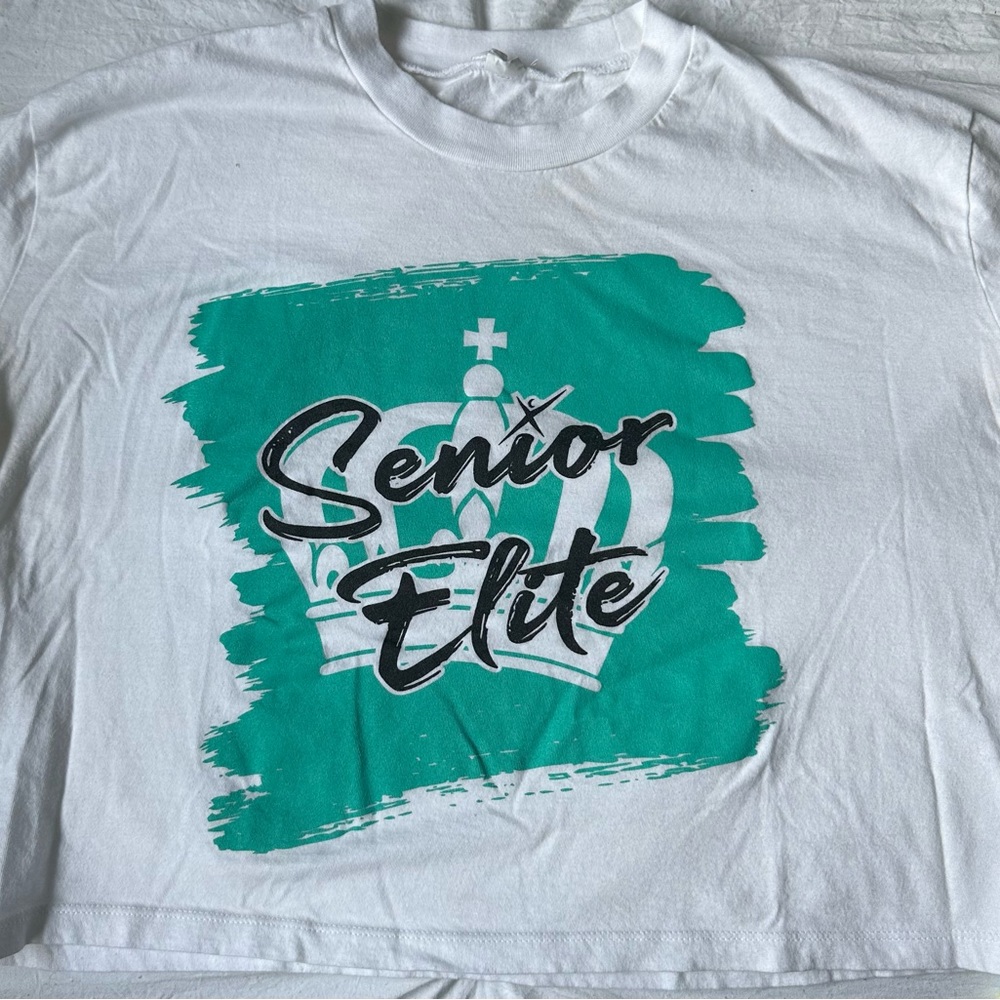 Senior Elite Cropped T shirt